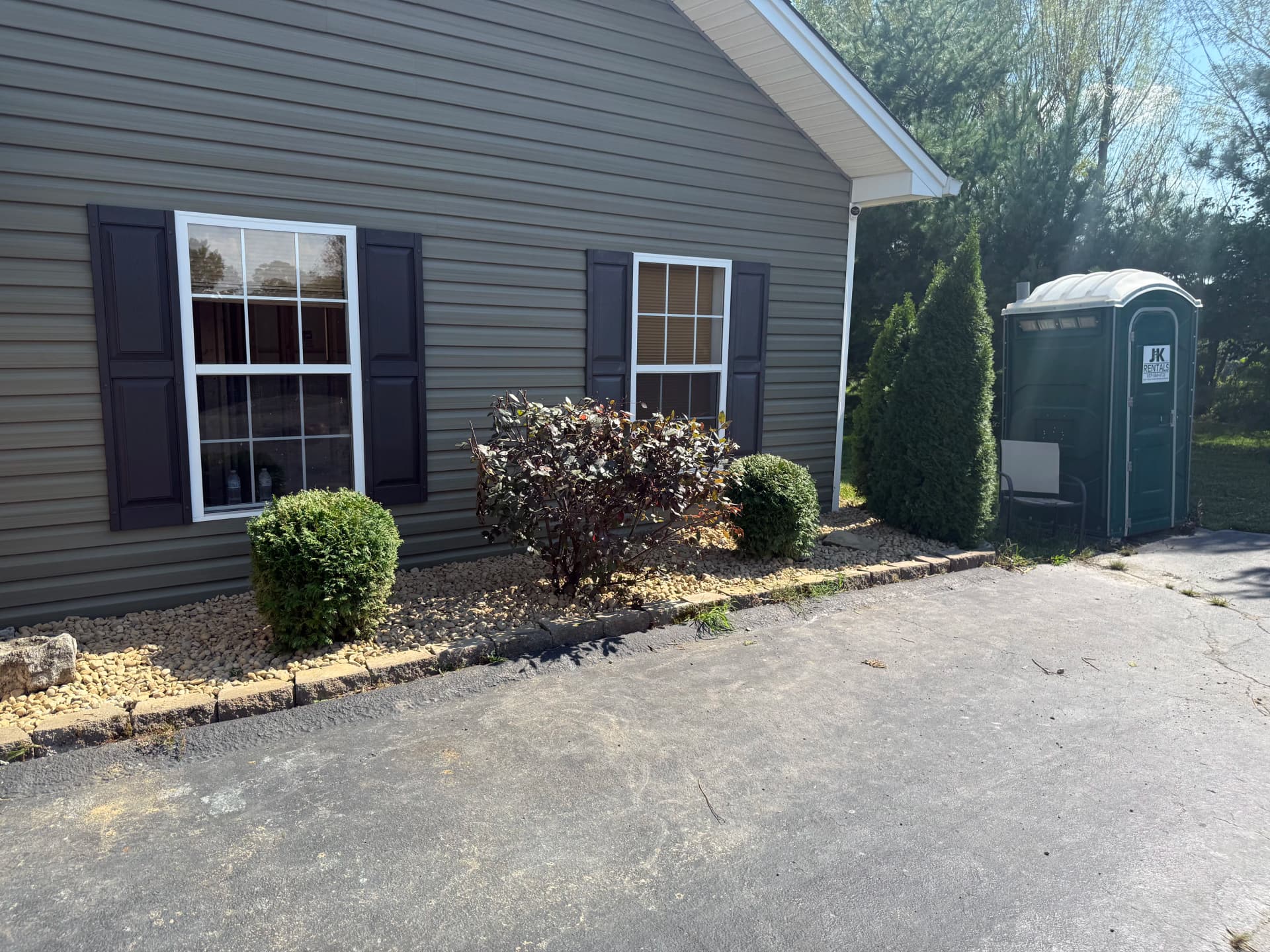 Pine Straw and Rock Landscaping Brings Carolina Charm to Ohio