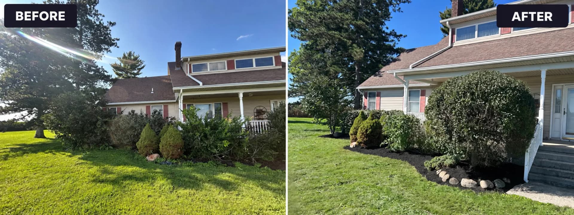 Landscape Bed Makeover That Actually Changes the Whole Front of a Home
