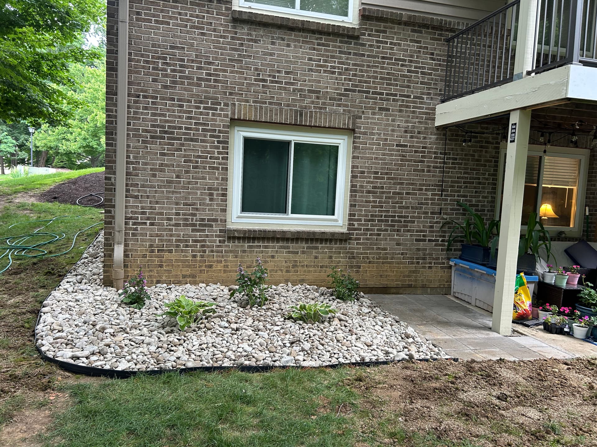 Gallery photos for Landscape Install and Patio Extension in Milford OH: Image #2