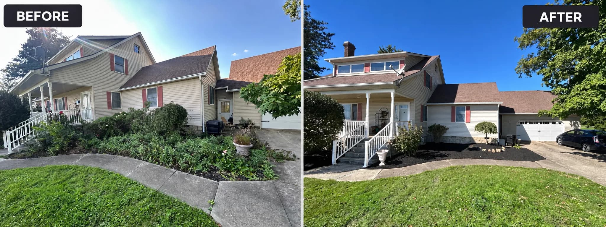 Project Landscape Bed Makeover That Actually Changes the Whole Front of a Home image